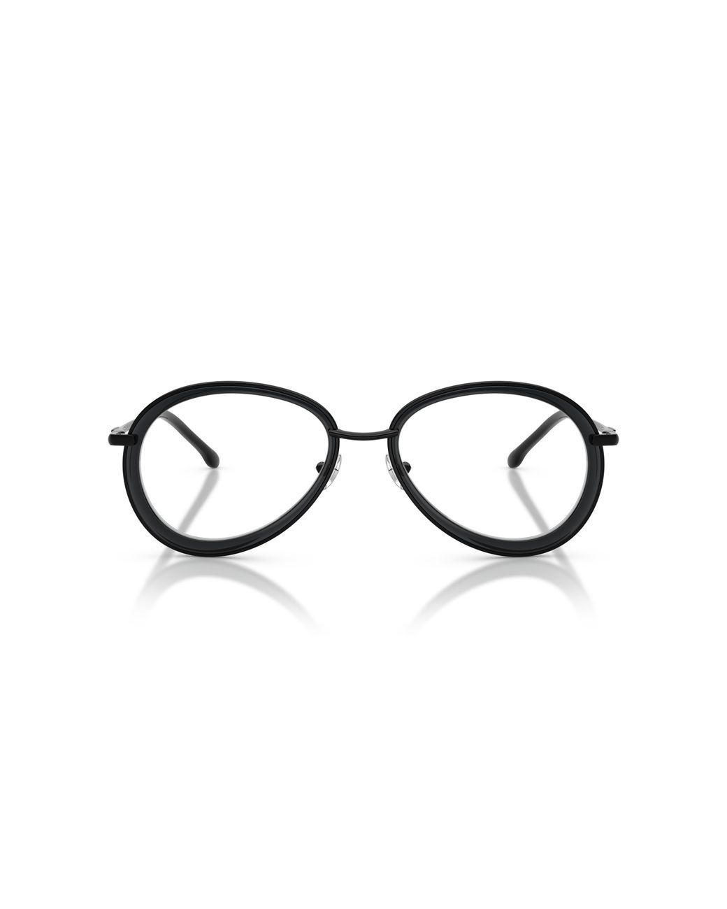 DIESEL Black Dl5007 1002 Optical Frames Metal Round Normal