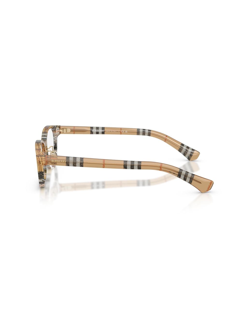 Burberry Black Be2447D 4163 Optical Frames Acetate Round Normal