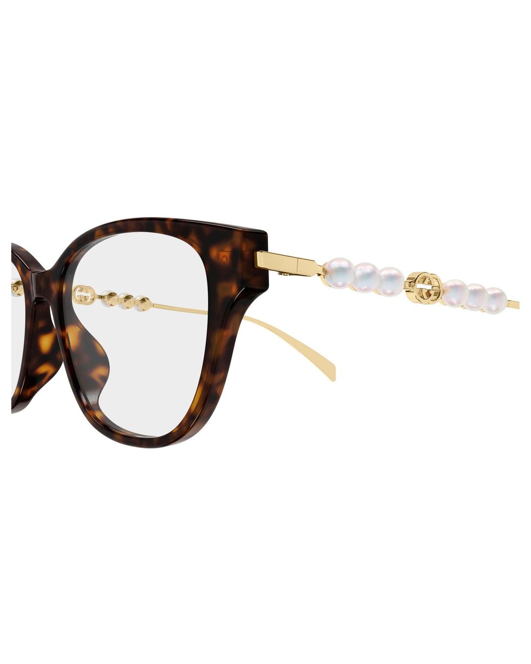 Gucci Black Gg1972Oa 003 Optical Frames Acetate Transparent Round