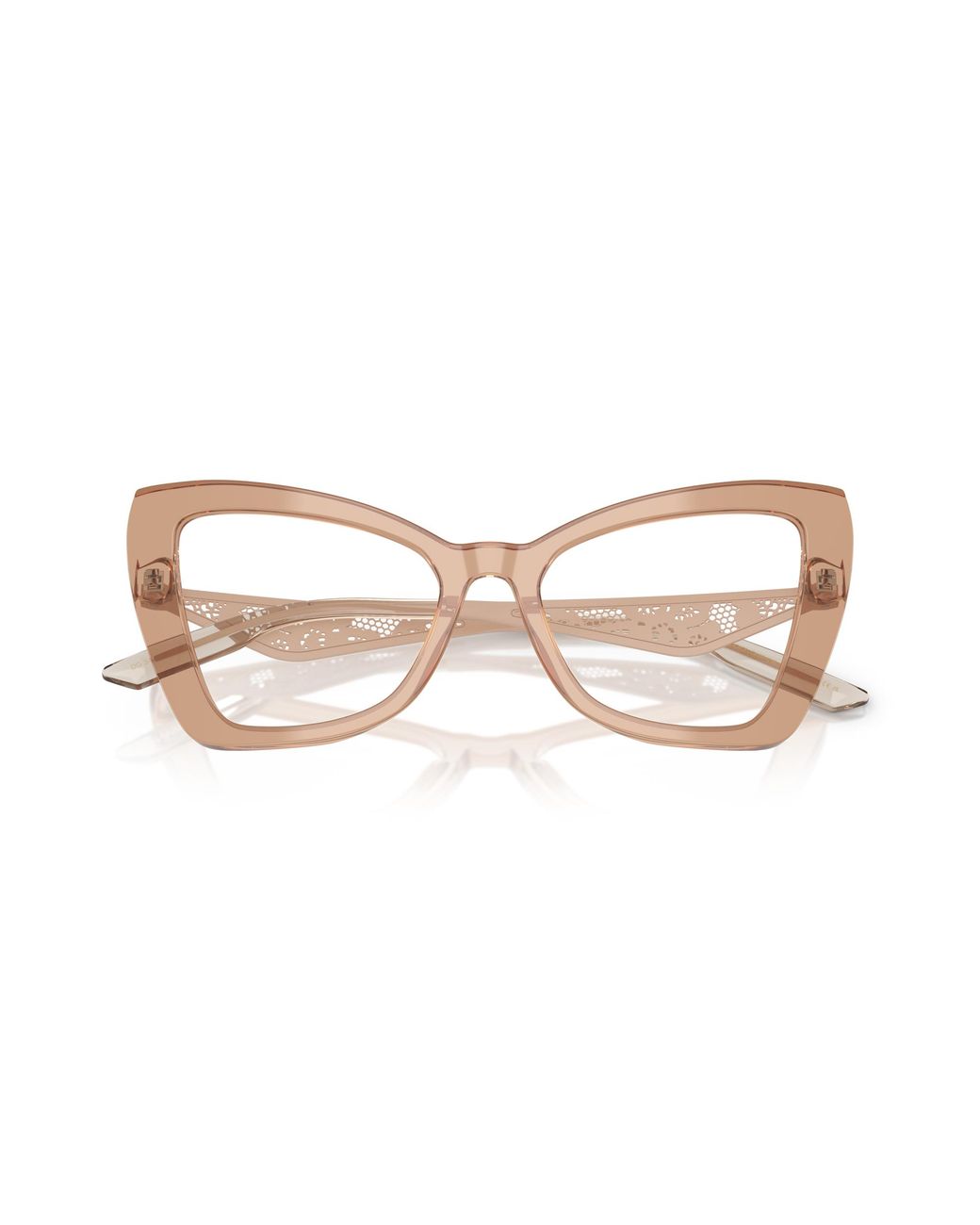Dolce & Gabbana Black Dg3409 3432 Optical Frames Acetate Transparent Cat Eye Normal