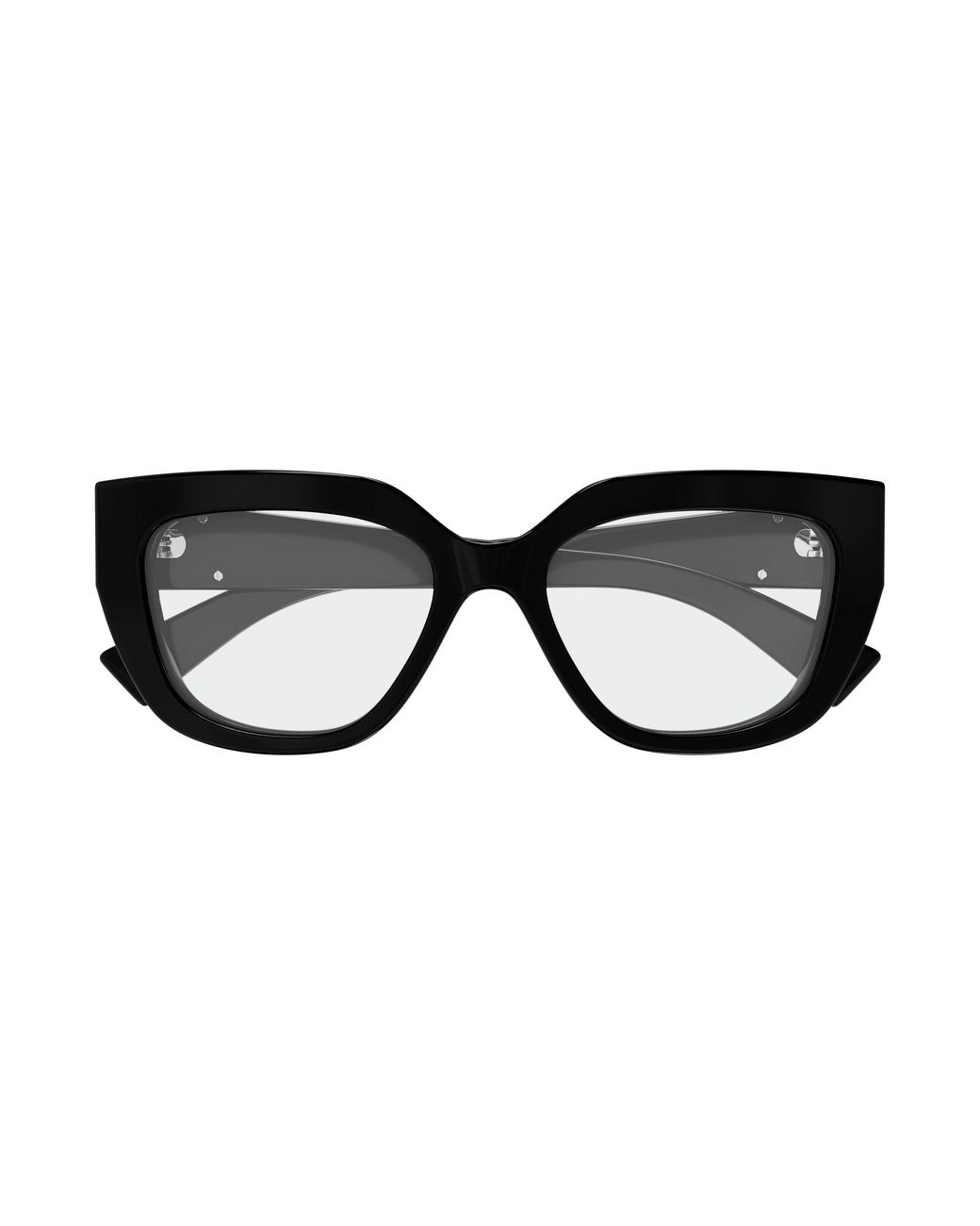Gucci Black Gg1847O 001 Optical Frames Acetate Transparent Cat Eye