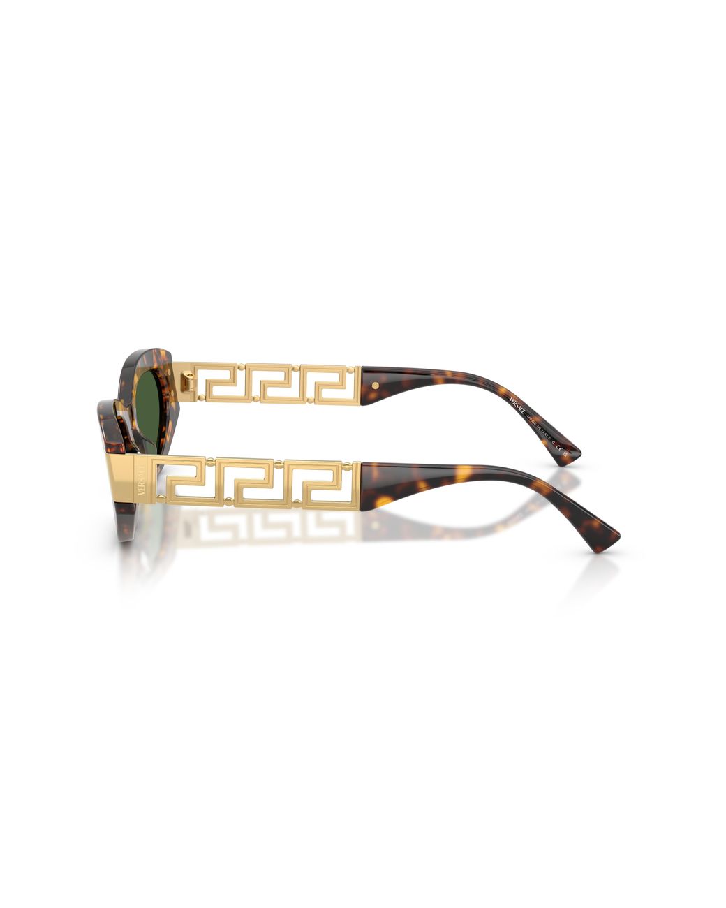 Versace Green Ve4501 551471 Sunglasses Acetate Cat Eye Normal