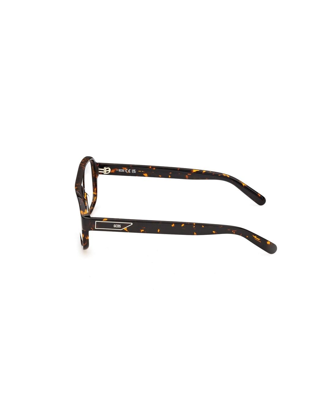 Gcds Black Gd5059 52 Optical Frames Acetate Geometric Normal