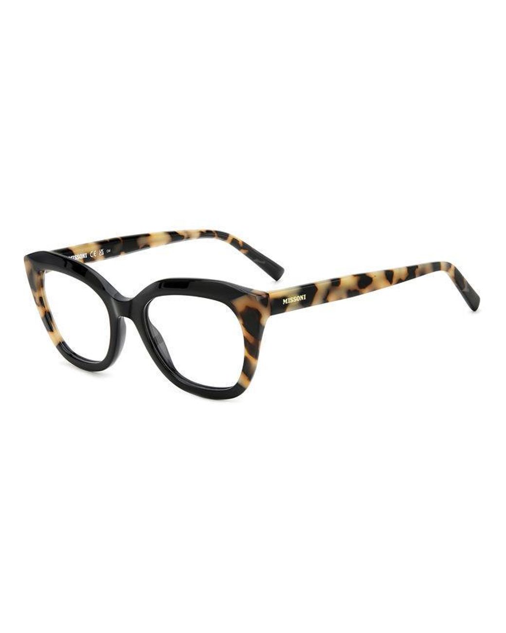Missoni Black Mis 0157 Wr7 Optical Frames Acetate Squared