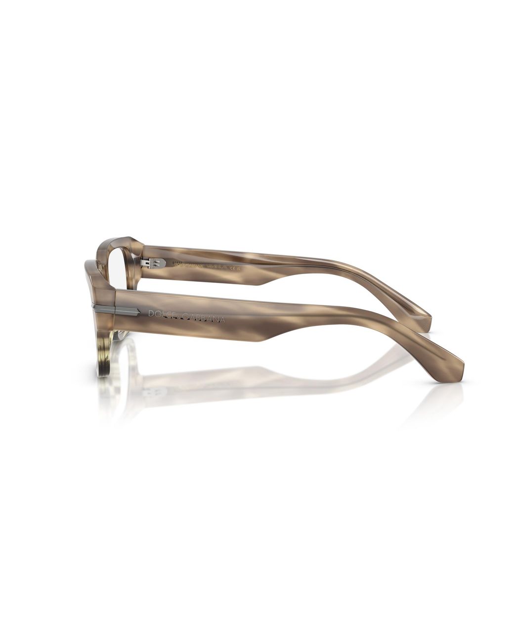 Dolce & Gabbana Black Dg3408 3439 Optical Frames Acetate Transparent Squared Normal for men