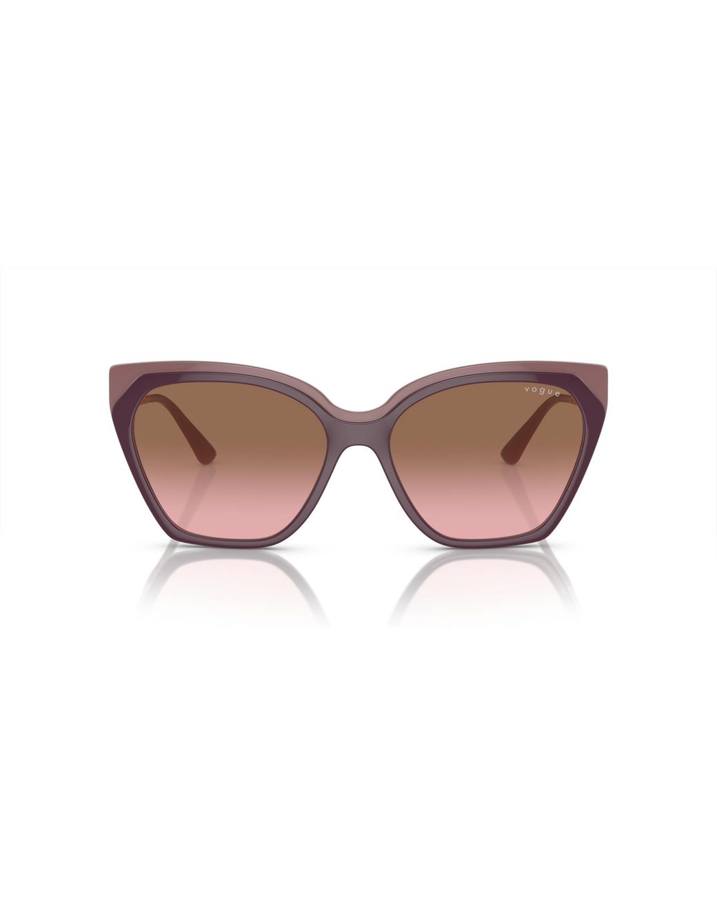 Vogue Eyewear Black Vo5521S 310014 Sunglasses Injected Cat Eye Normal Shaded