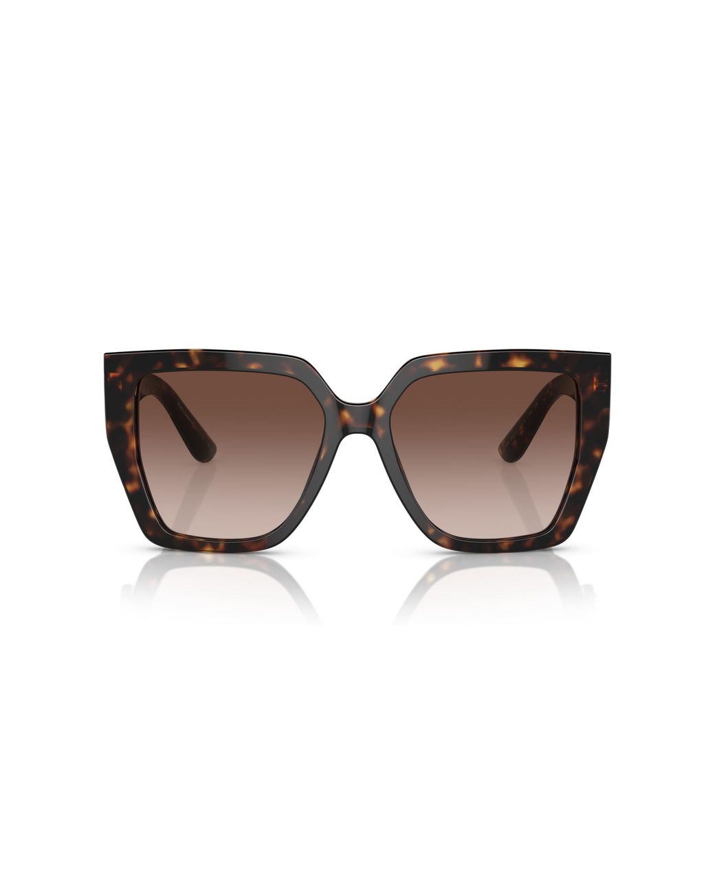Dolce & Gabbana Black Dg4438 502/13 Sunglasses Acetate Squared Normal Shaded