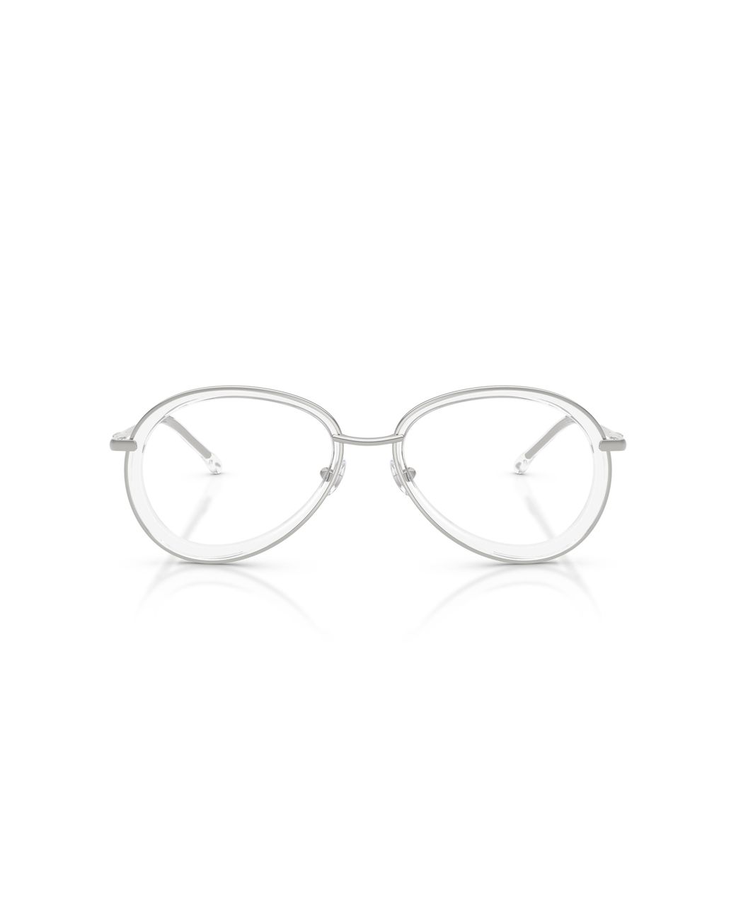 DIESEL Black Dl5007 1001 Optical Frames Metal Round Normal