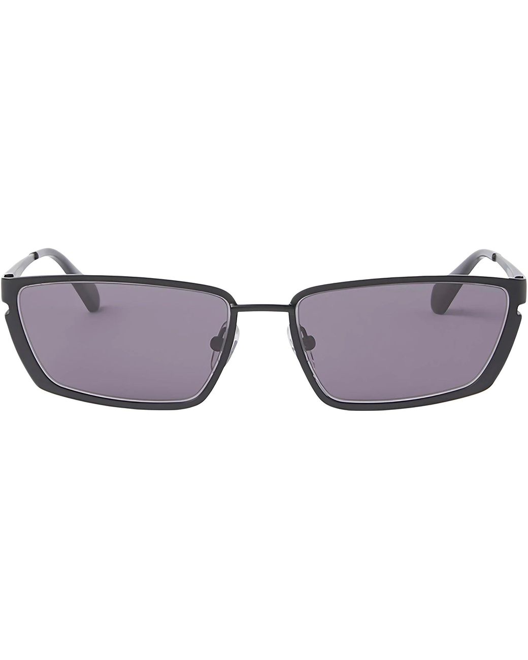 Off-White c/o Virgil Abloh Black Oeri119 Richfield 1007 Sunglasses Metal Squared Normal
