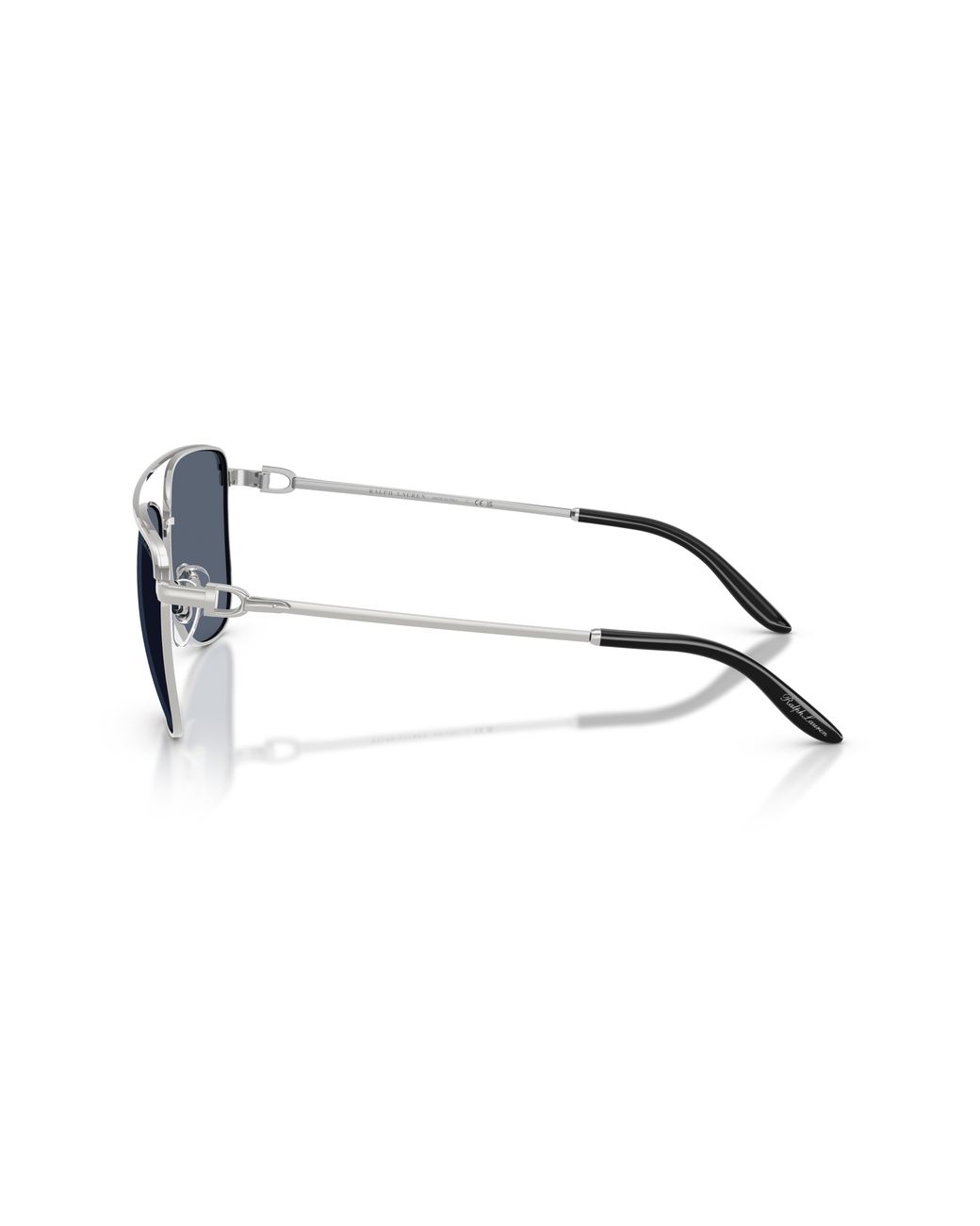 Ralph Lauren Black Rl7096 900187 Sunglasses Metal Pilot Normal