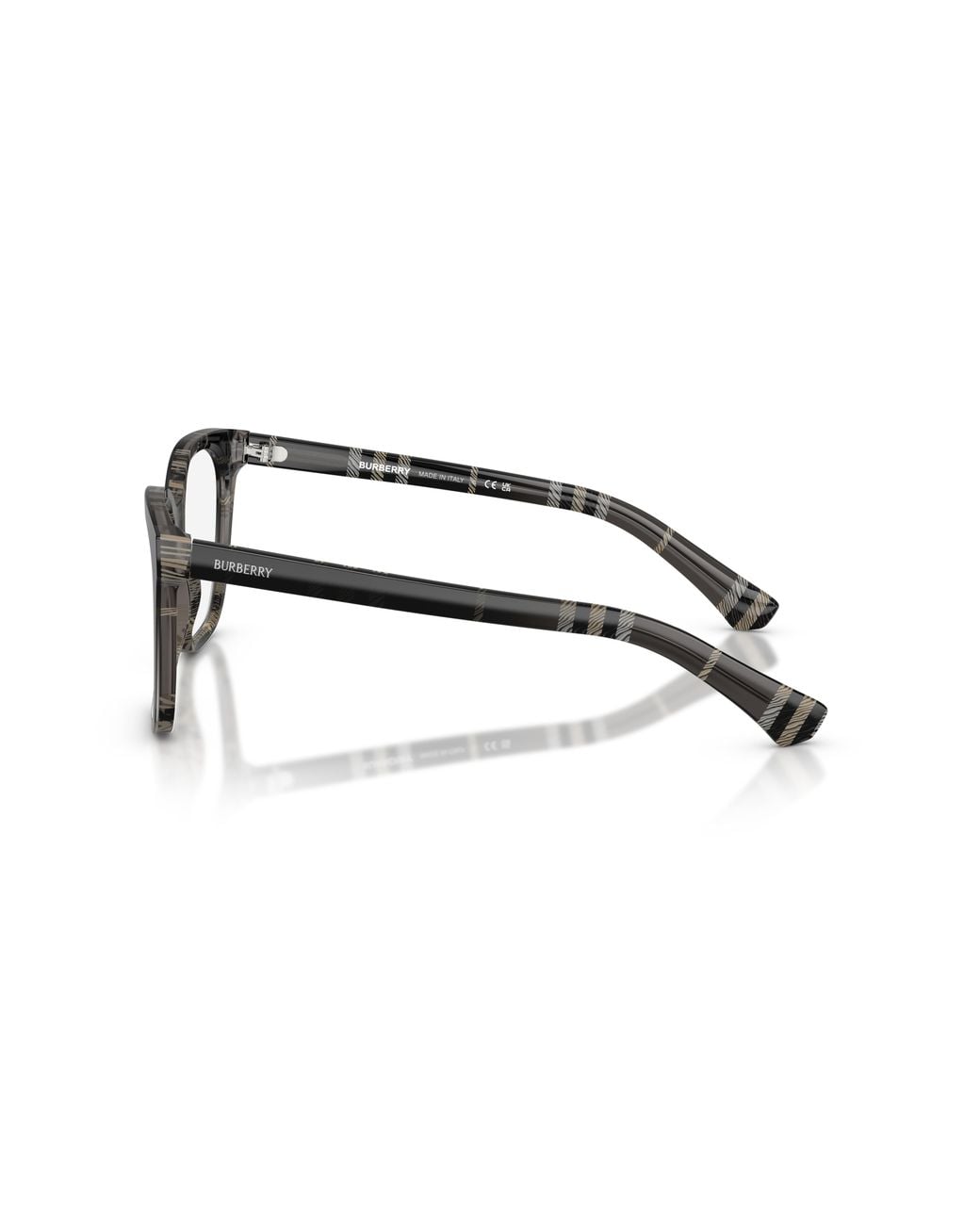 Burberry Black Be2438 4200 Optical Frames Acetate Squared Normal