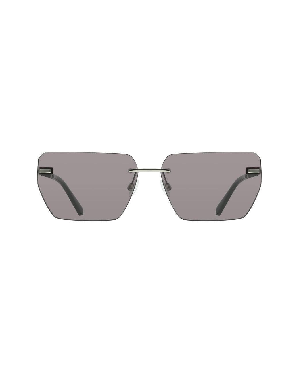 Calvin Klein Black Ckj25207S 043 Sunglasses Metal Squared Normal