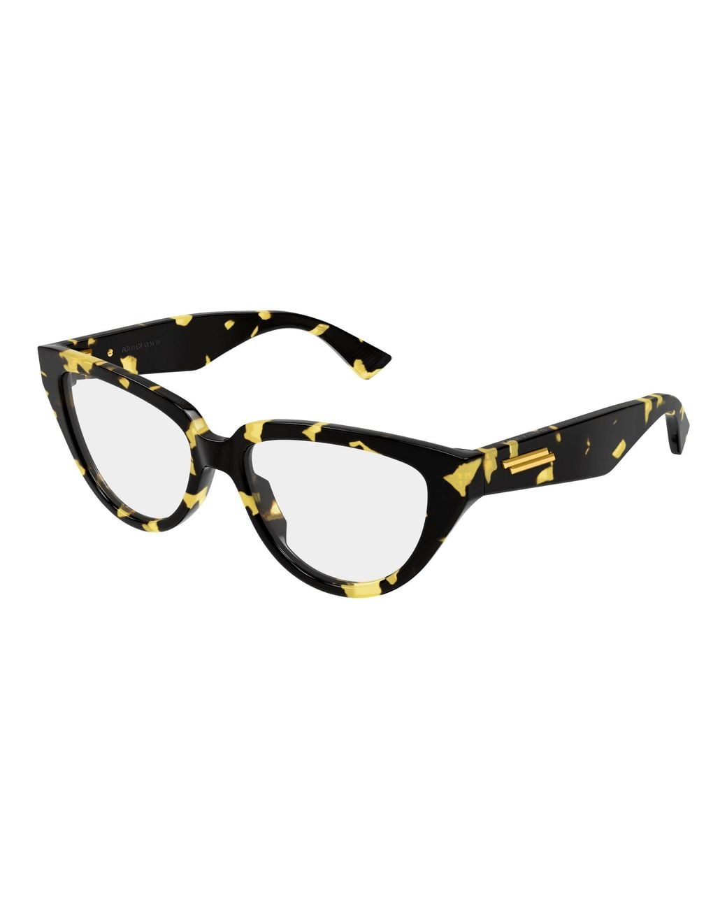 Bottega Veneta Black Bv1503O 002 Optical Frames Acetate Transparent Cat Eye