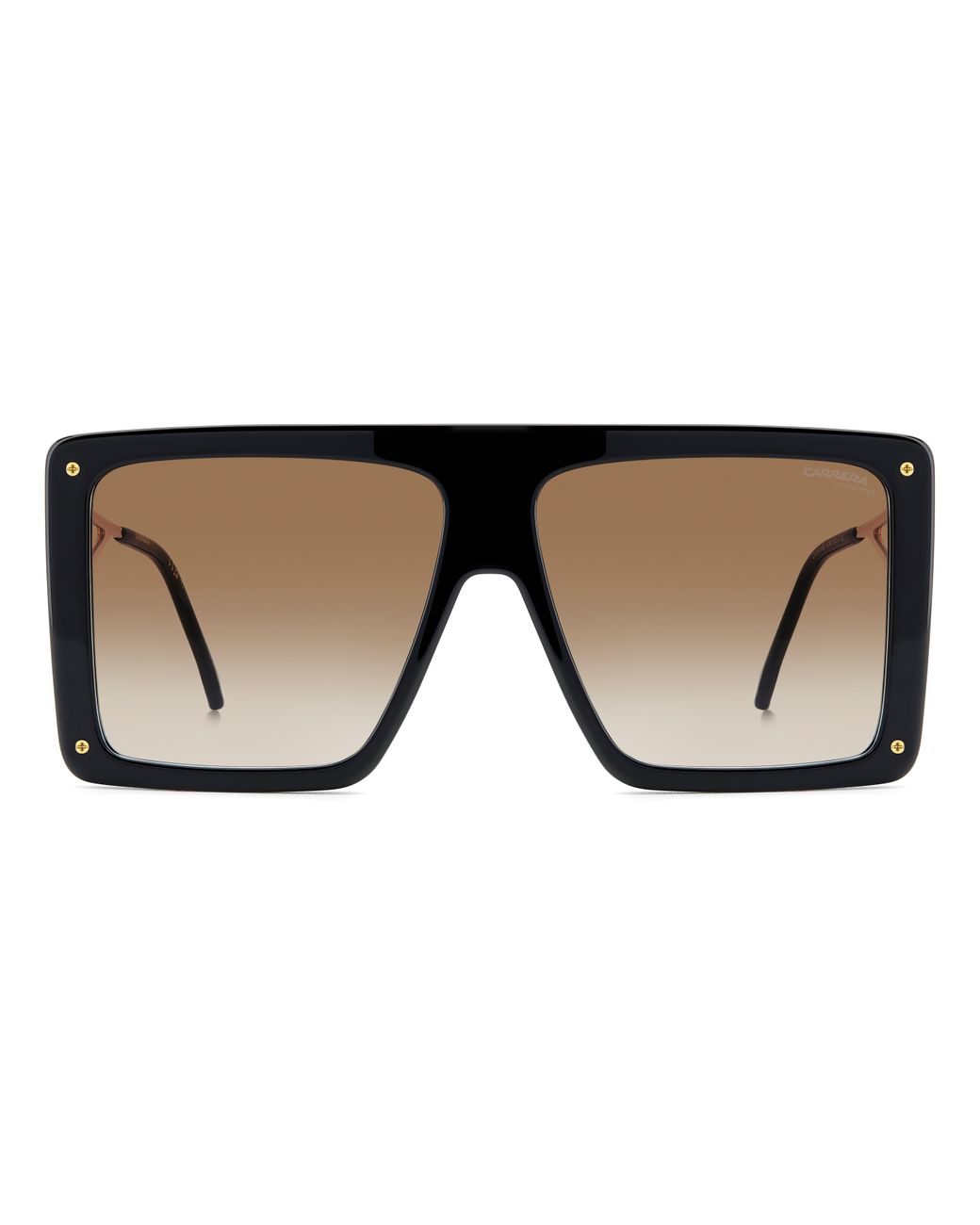 Carrera Black Ca Unica/Se 807/86 Sunglasses Acetate Squared Normal Shaded