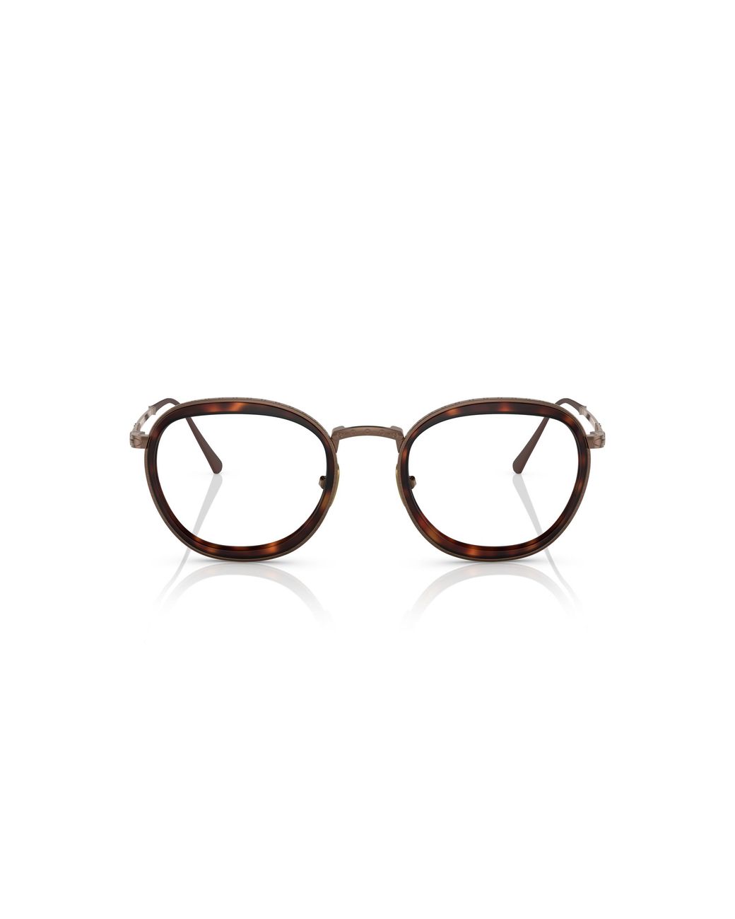 Persol Black Po5009Vt 8016 Optical Frames Titanium Transparent Pantos Normal