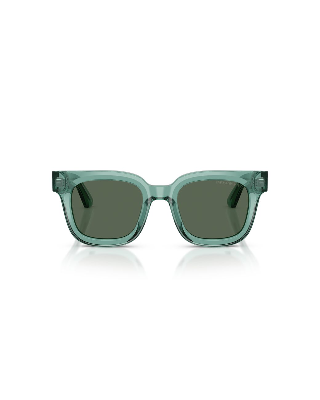 Emporio Armani Green Ea4271 636571 Sunglasses Acetate Geometric Normal