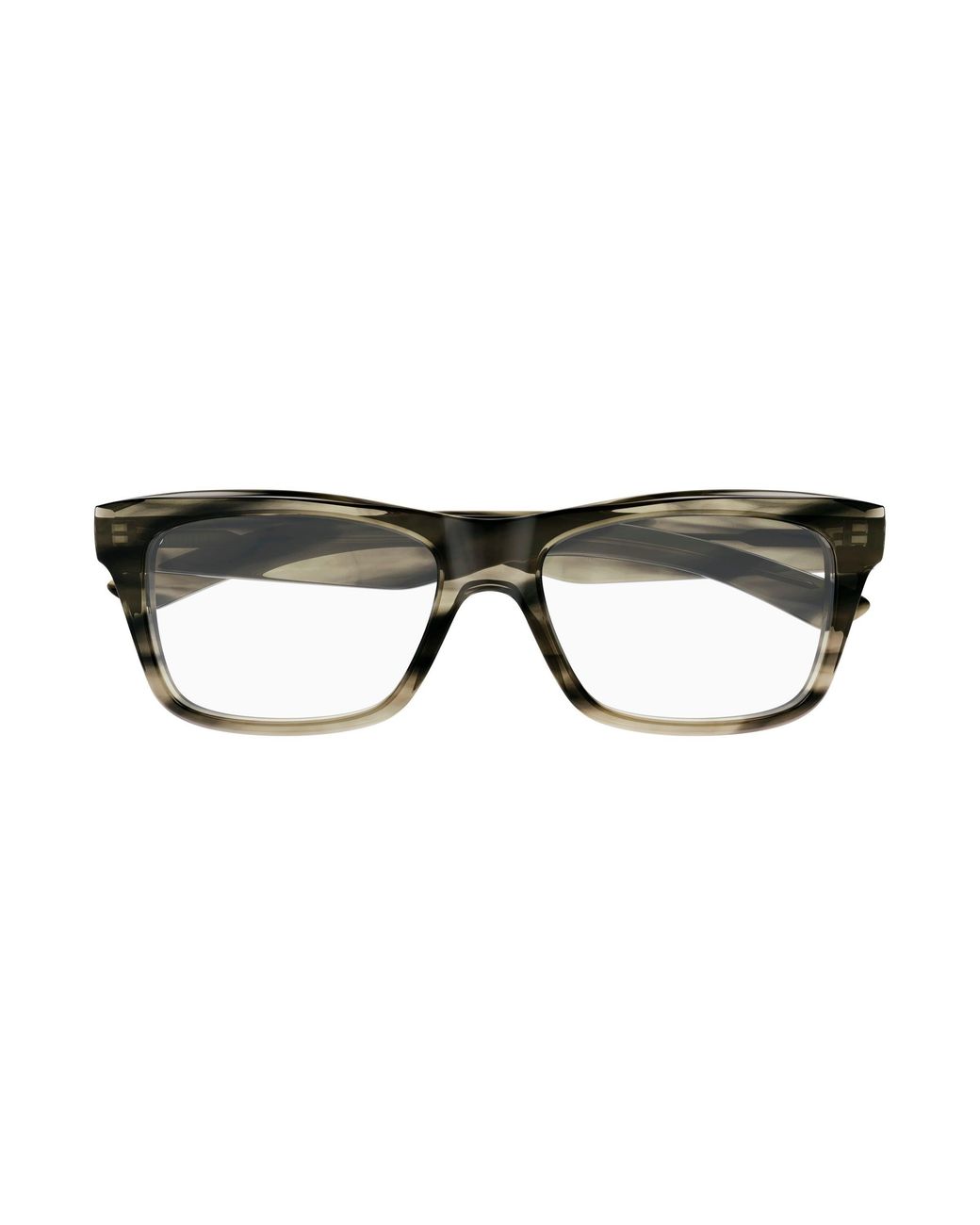 Balenciaga Black Bb0426O 004 Optical Frames Acetate Transparent Squared for men