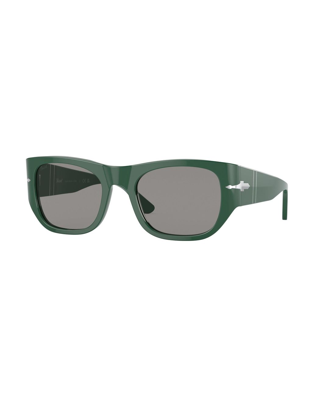 Persol Green Po3308S 1171R5 Sunglasses Acetate Squared Normal