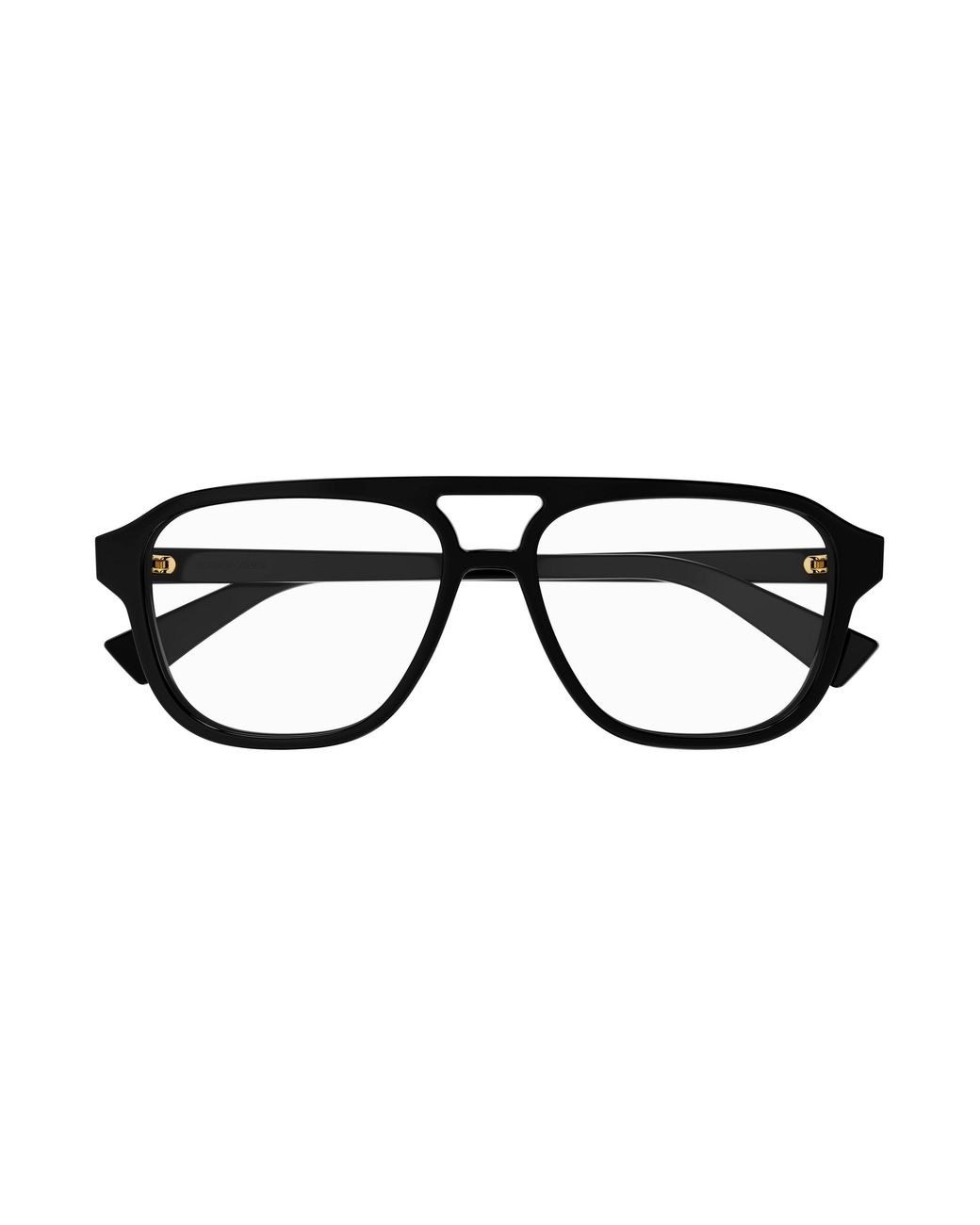 Bottega Veneta Black Bv1294O 001 Optical Frames Acetate Transparent Pilot for men