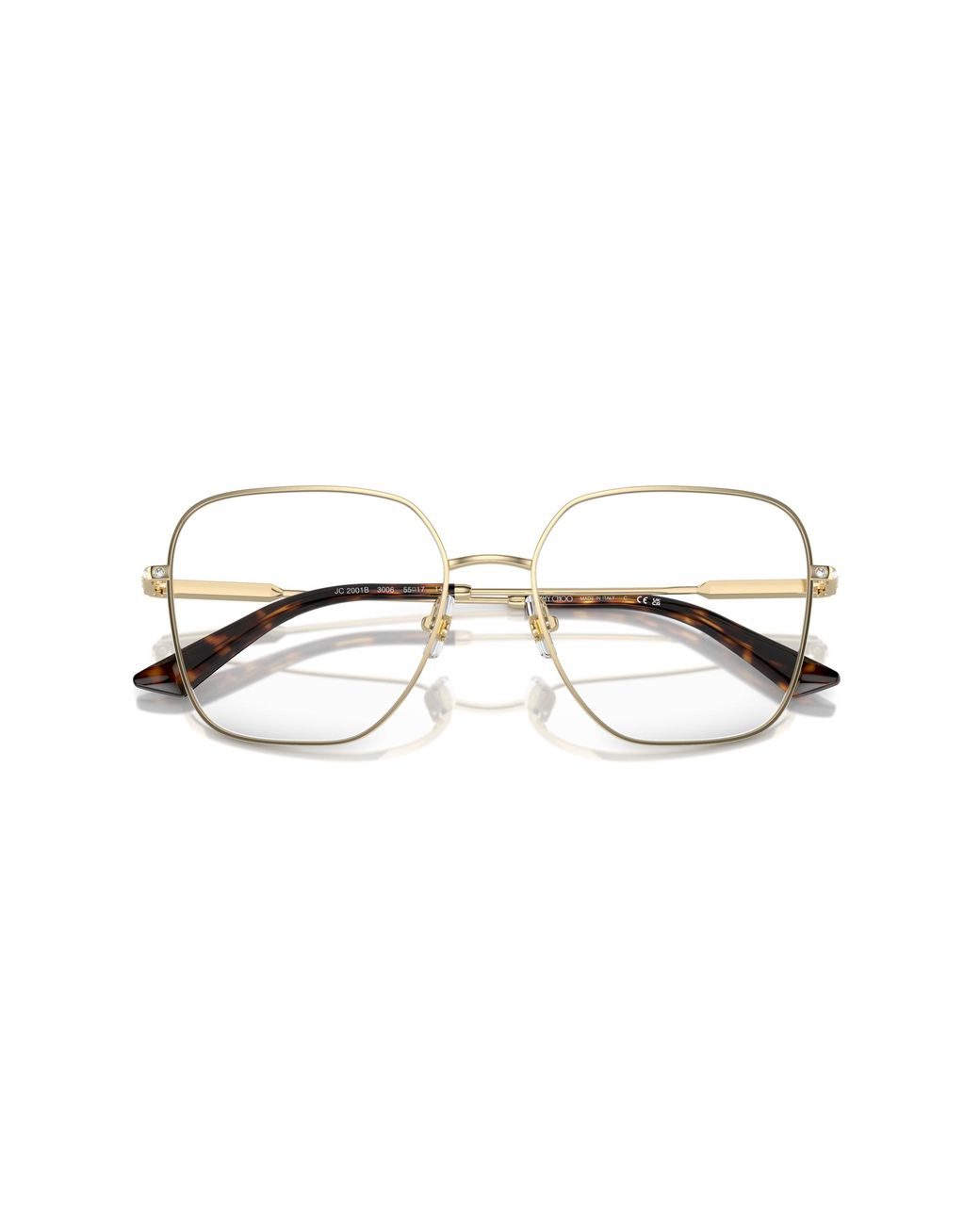 Jimmy Choo Black Jc2001B 3006 Optical Frames Metal Squared