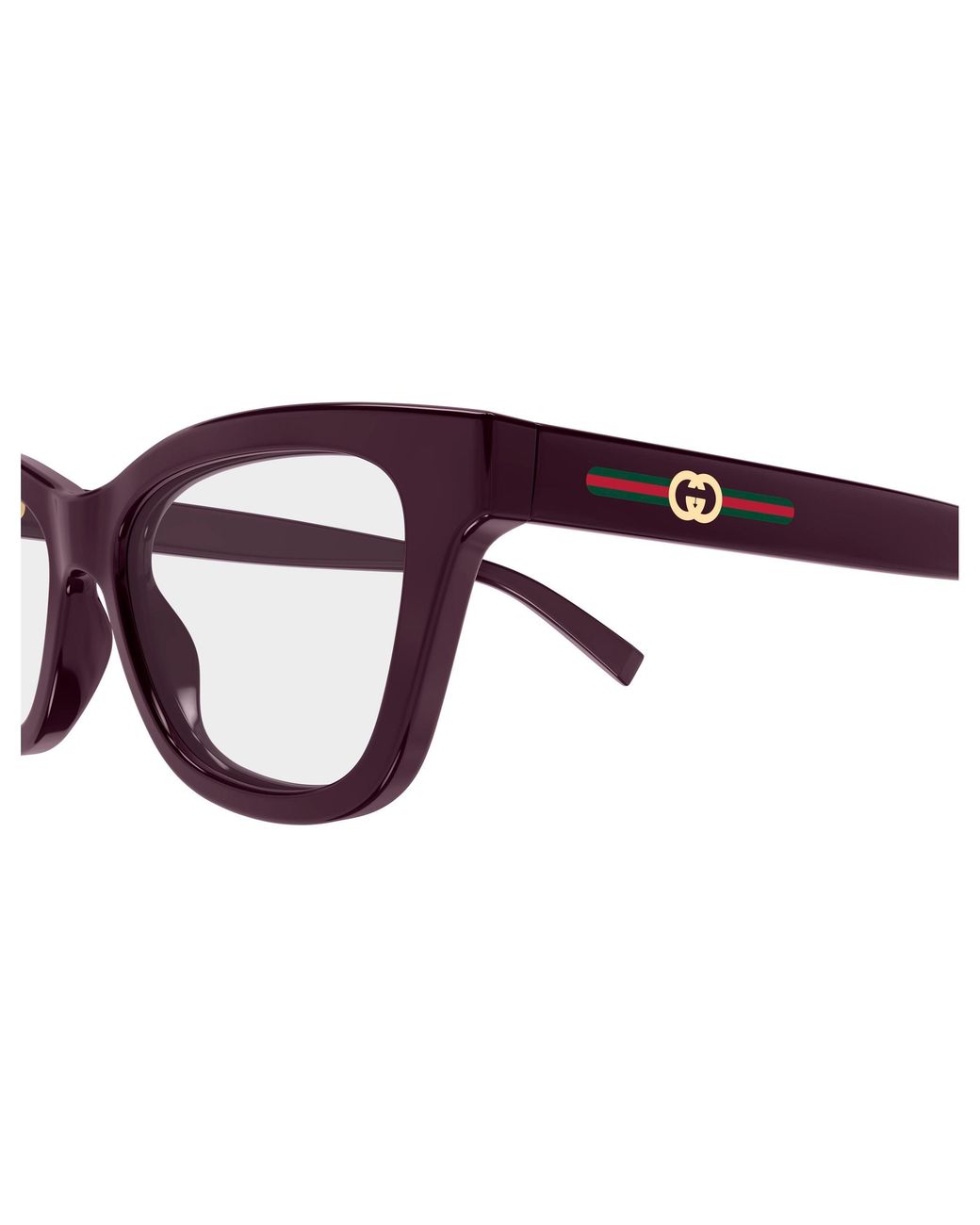 Gucci Black Gg1983O 003 Optical Frames Injected Transparent Cat Eye