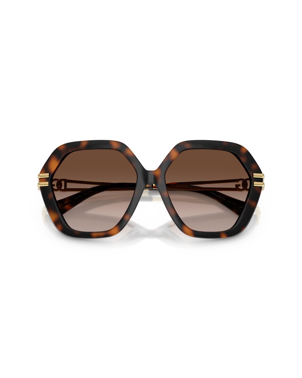 Dolce & Gabbana Black Dg6210 502/13 Sunglasses Injected Geometric Normal Nuanced
