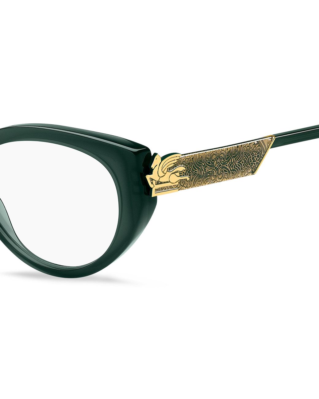 Etro Black 0041 1Ed/99 Optical Frames Acetate Transparent Cat Eye Normal