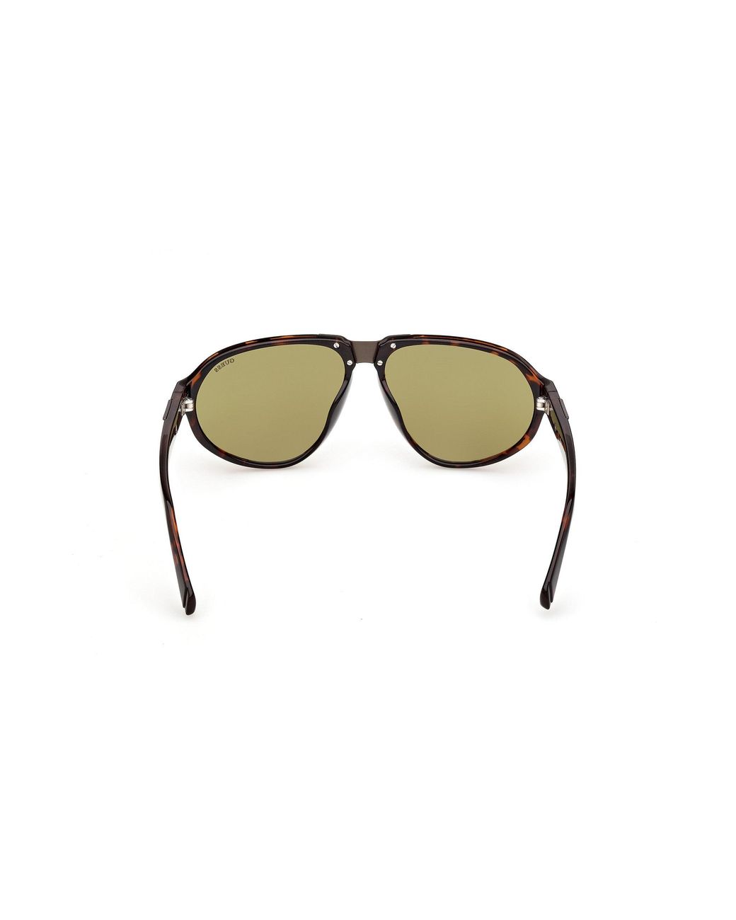 Guess Black Gu00303 52N Sunglasses Injected Pilot Normal for men