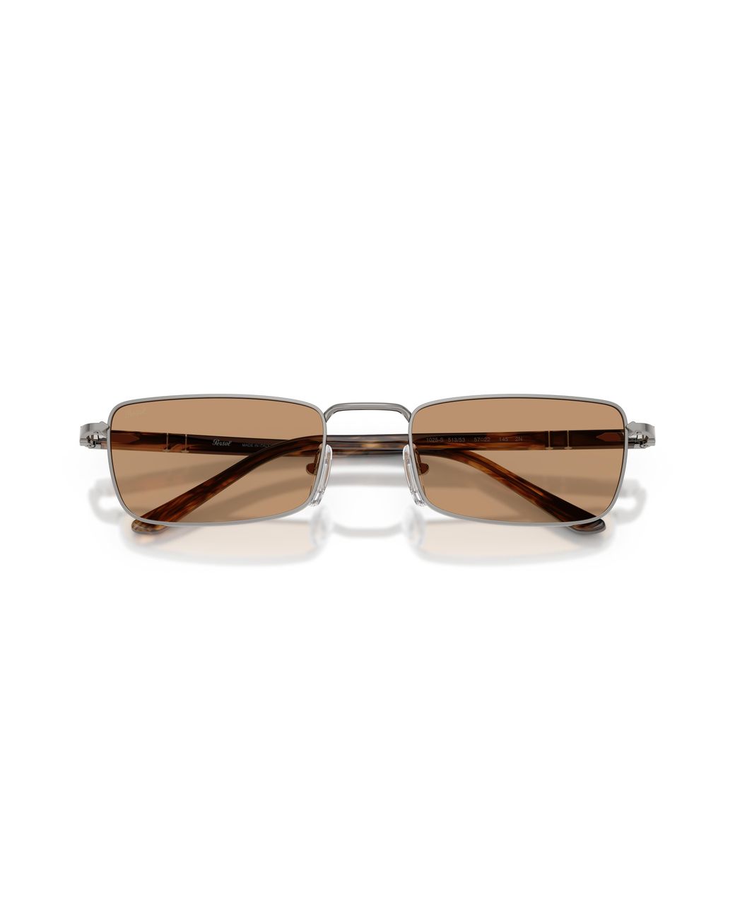 Persol Black Po1025S 513/53 Sunglasses Metal Squared Normal