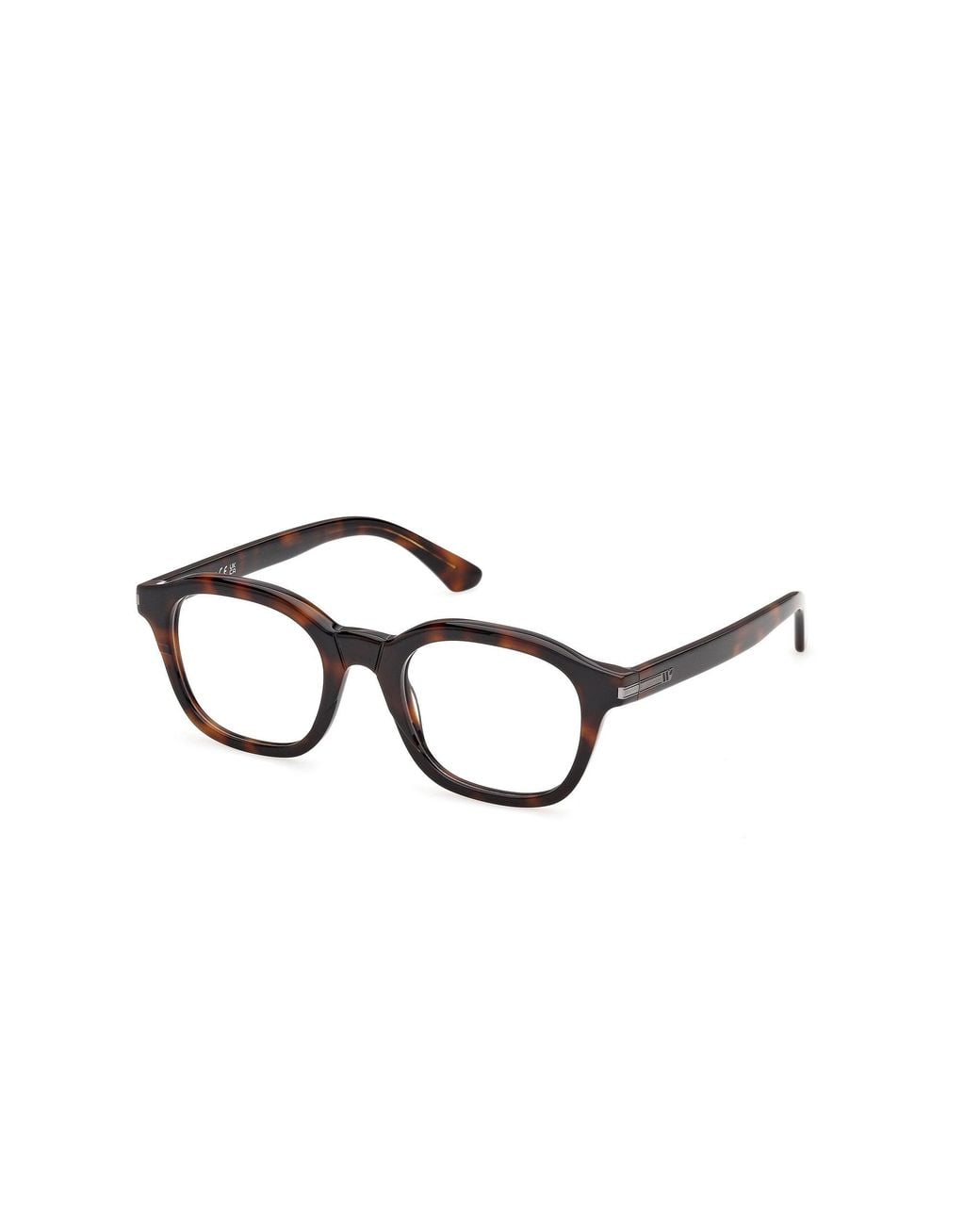 Web Black We5482 52 Optical Frames Acetate Geometric Normal for men