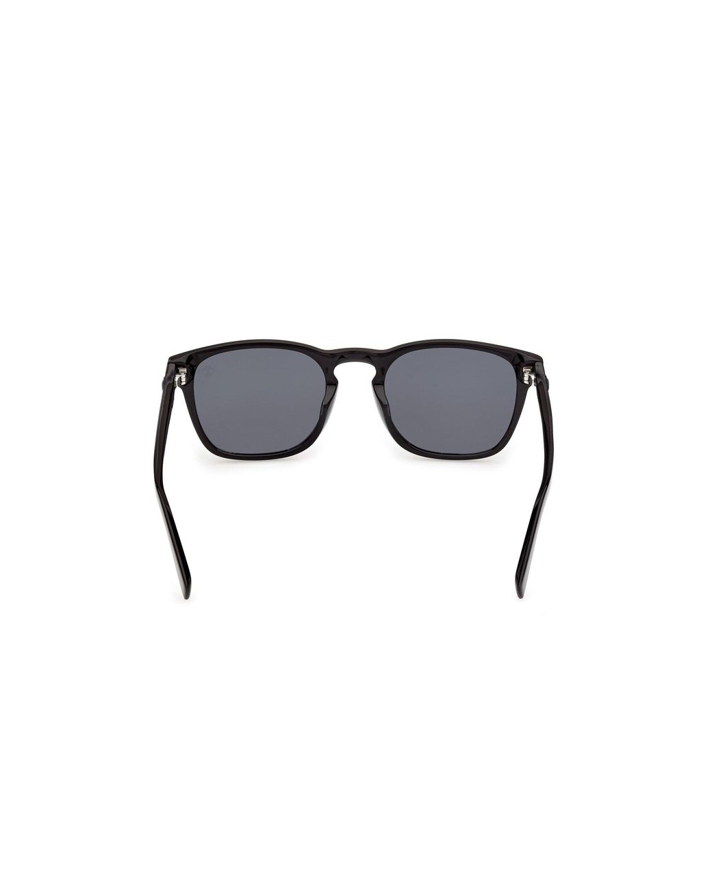 Timberland Black Tb00100 01D Sunglasses Acetate Smoke Round Polarized for men