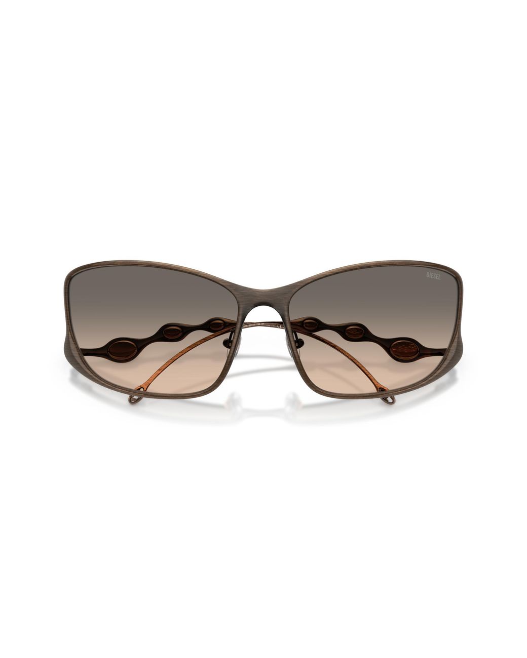 DIESEL Black Dl1013 1023I9 Sunglasses Metal Pillow Normal Shaded