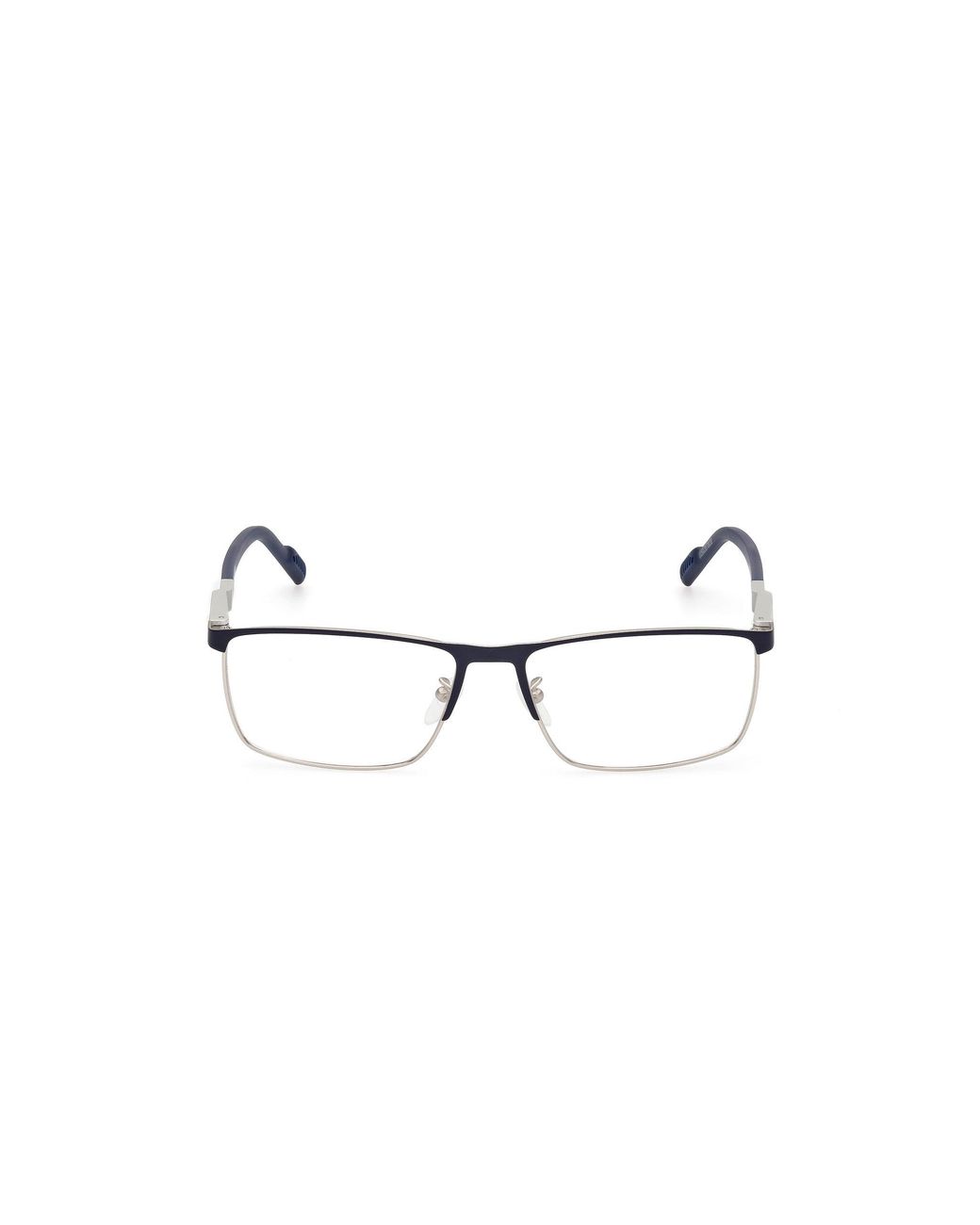 Adidas Originals Black Sp5059 092 Optical Frames Metal Squared Normal for men