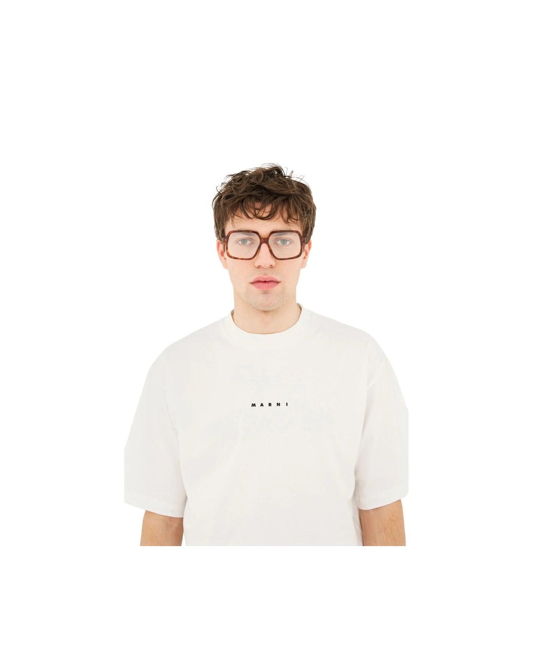 Marni Black 5W6 Arixo Light Optical Frames Acetate Squared