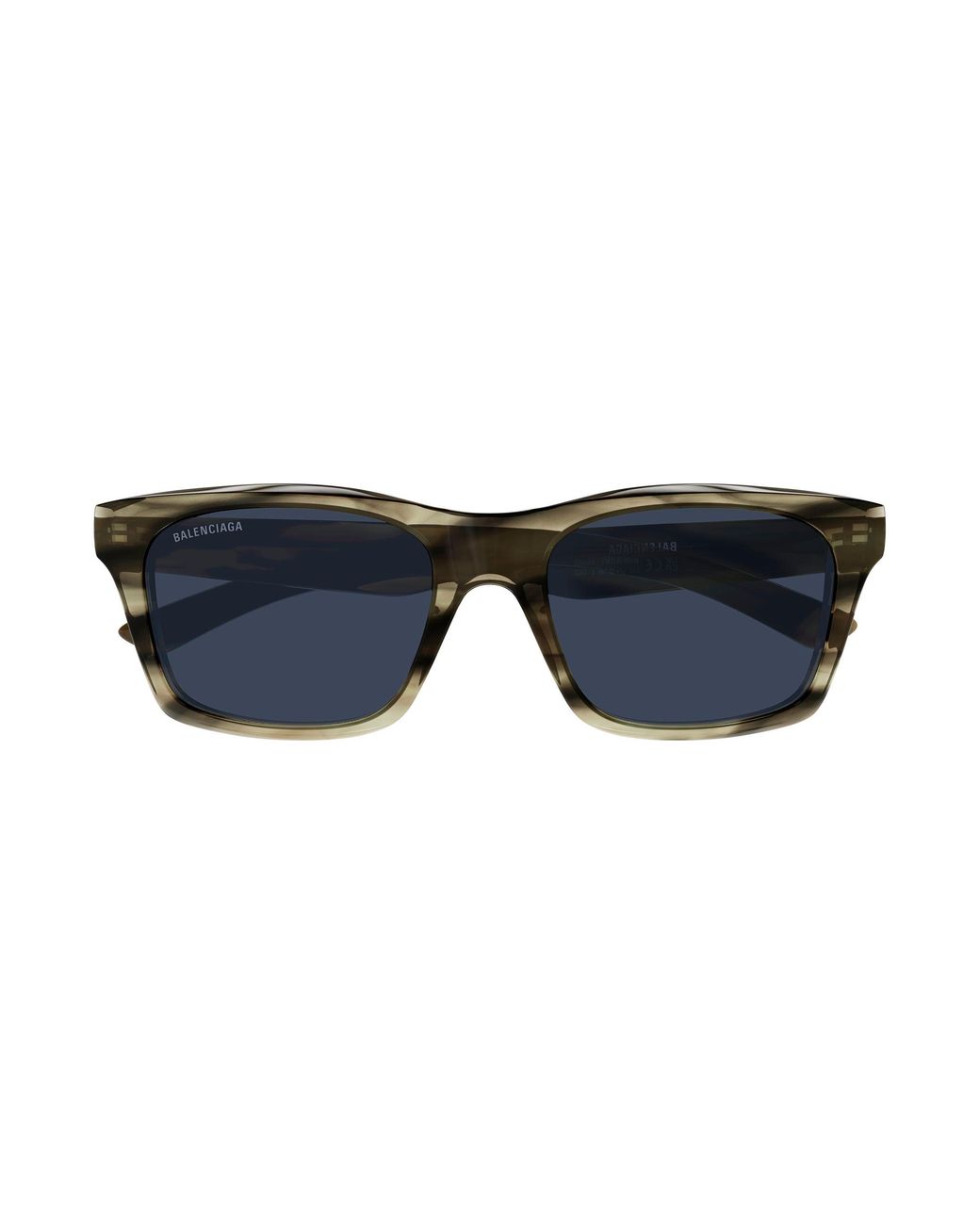 Balenciaga Black Bb0423S 004 Sunglasses Acetate Squared for men
