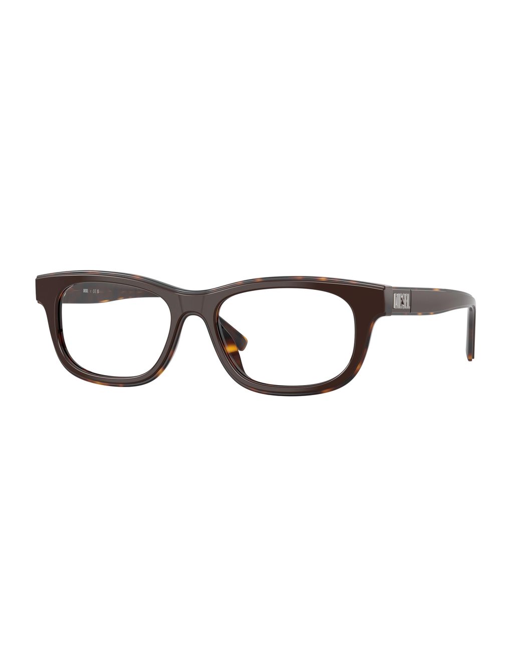 DIESEL Black Dl4027U 2069 Optical Frames Acetate Transparent Squared Normal