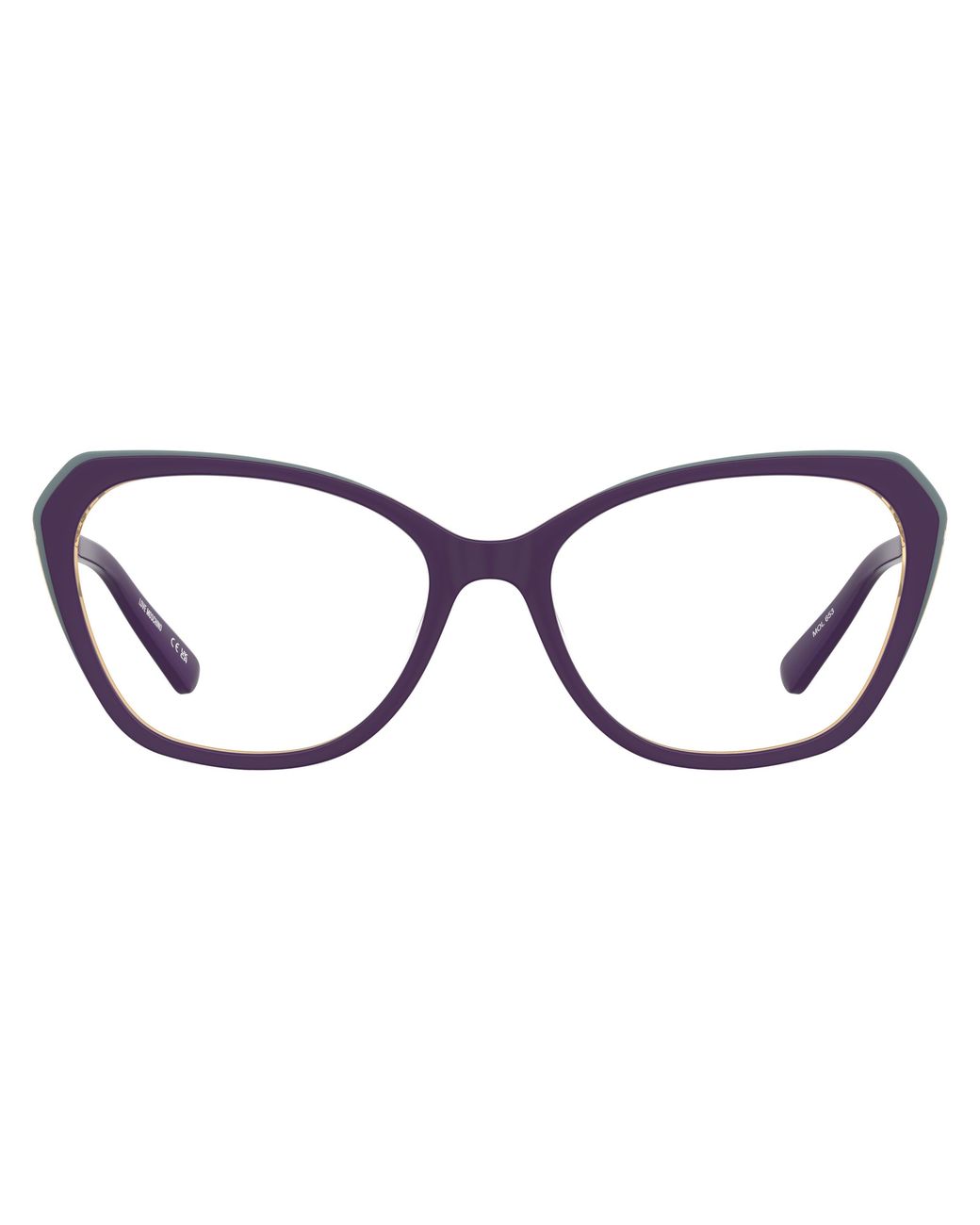 Moschino Black Mol653 6Wy Optical Frames Acetate Squared Normal