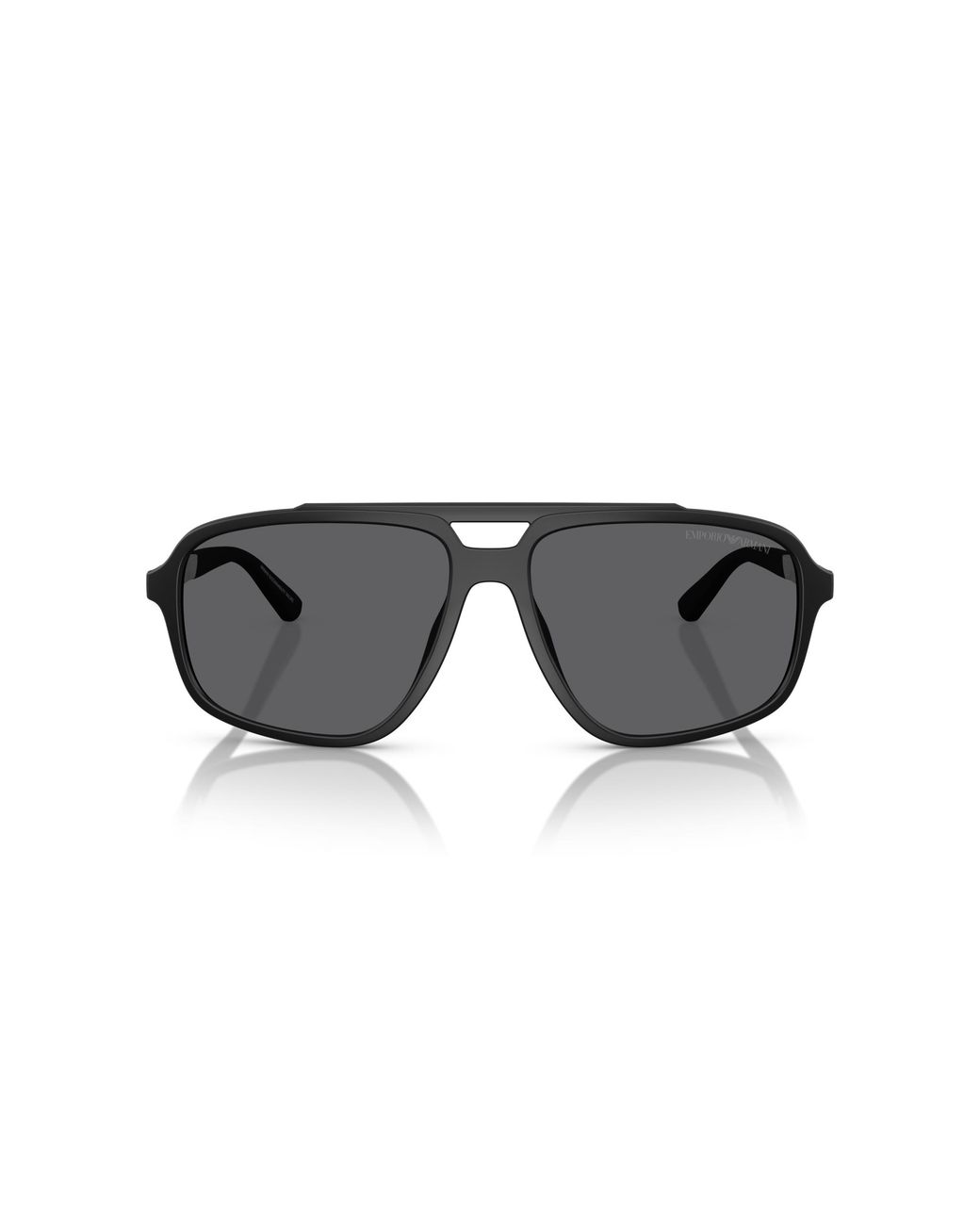 Emporio Armani Black Ea4236U 5001T3 Sunglasses Injected Grigio Pilot Polarized for men