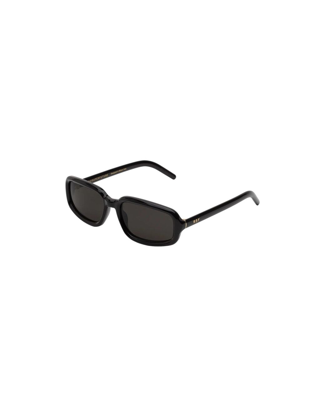 Retrosuperfuture Black 3Q6 Troll Sunglasses Acetate Squared Normal