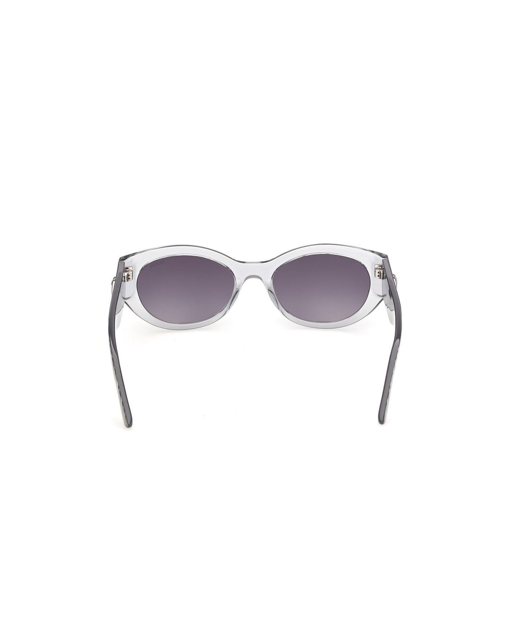 Guess Black Gu00362 20B Sunglasses Injected Smoke Round Normal