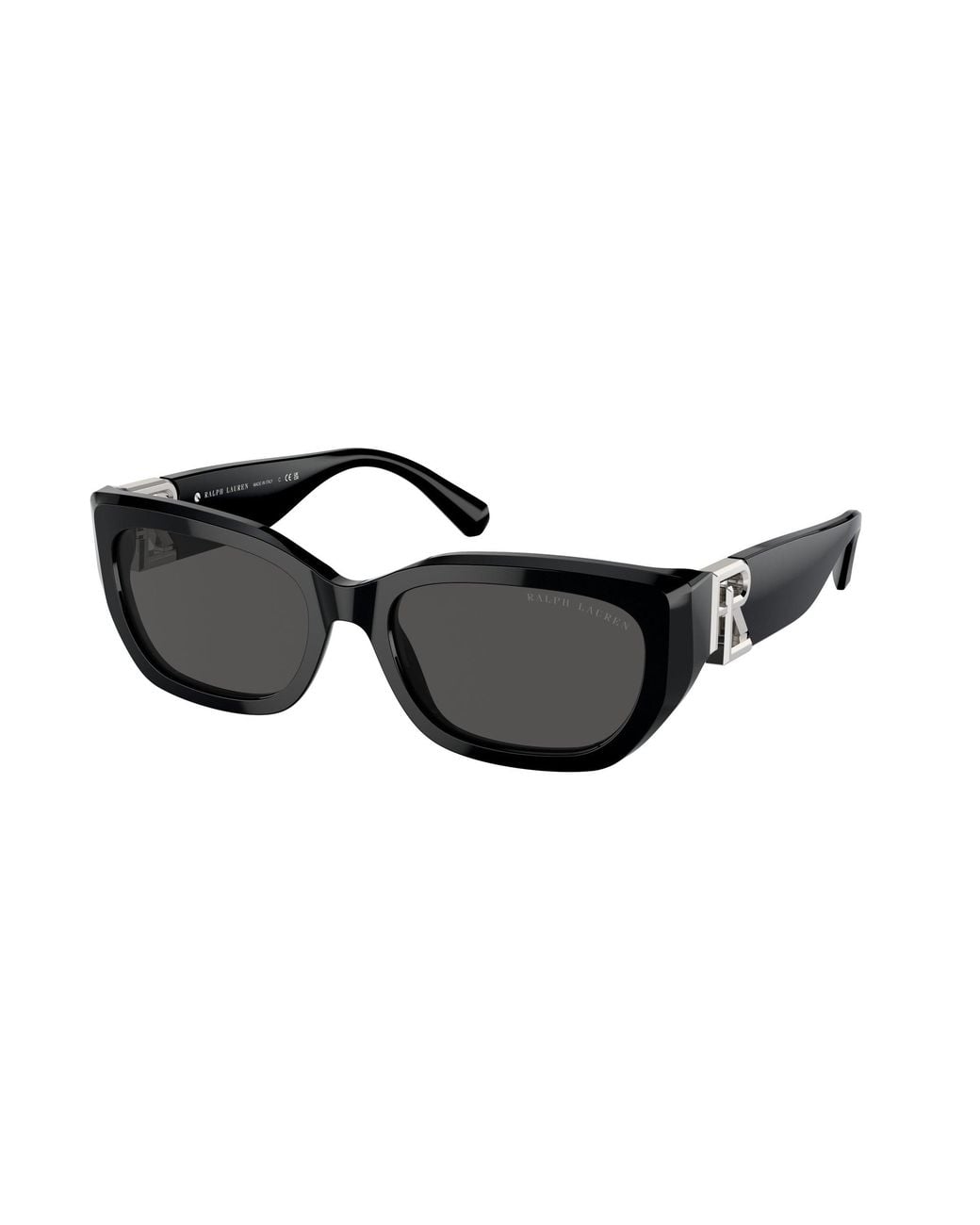 Ralph Lauren Black Rl8222 The Bridget 500187 Sunglasses Acetate Cat Eye Normal