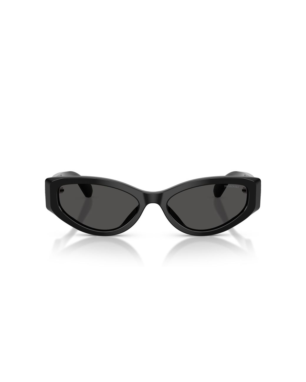 Swarovski Black Sk6045U 100187 Sunglasses Acetate Cat Eye Normal