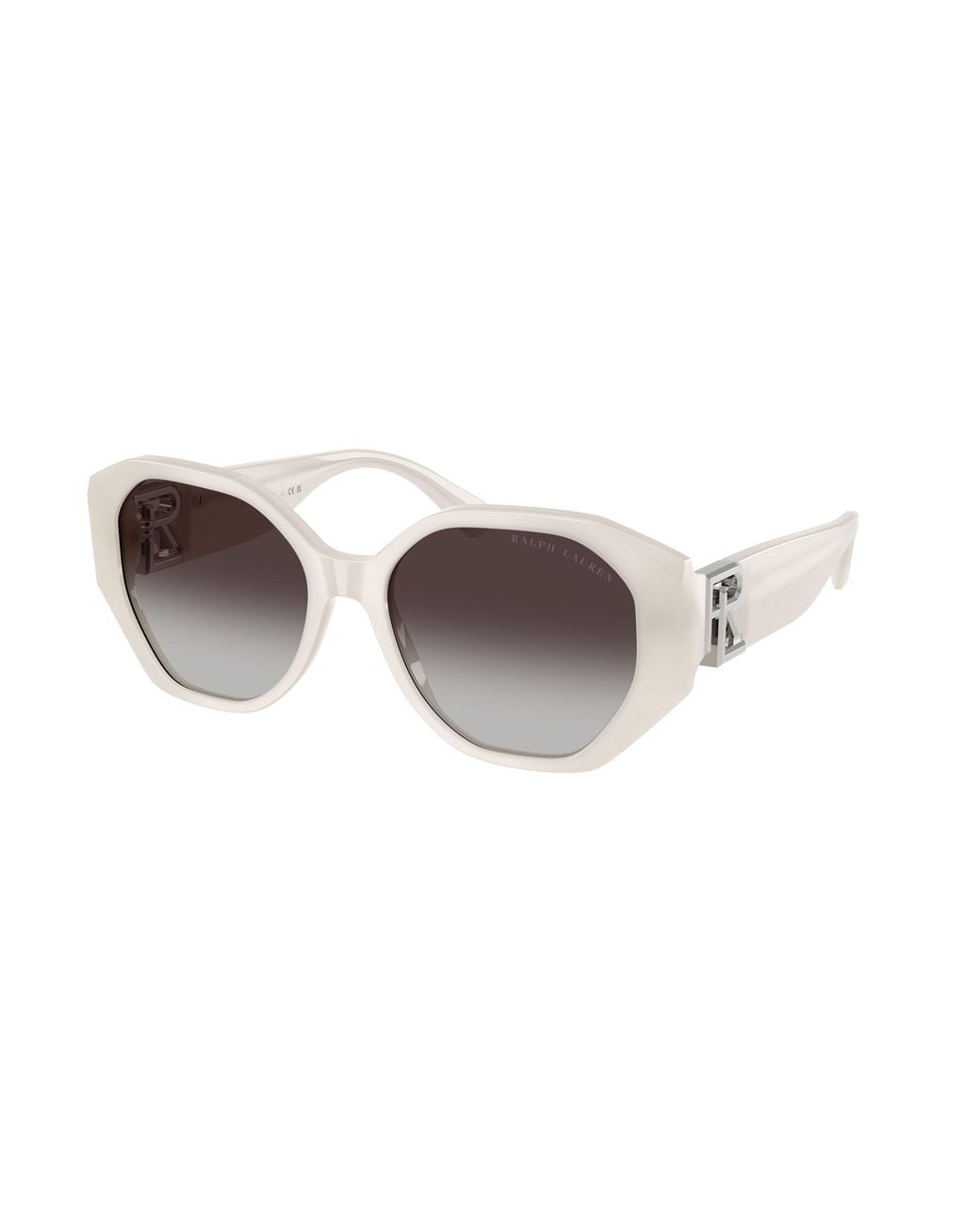 Ralph Lauren Black Rl8220 The Juliette 61828G Sunglasses Acetate Butterfly Normal Nuanced