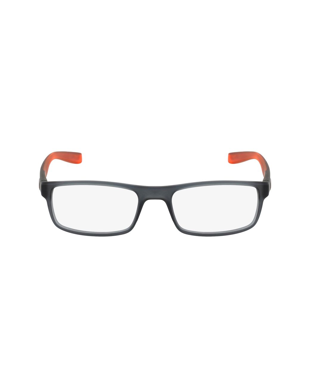 Nike Black 7090 068 Optical Frames Injected Squared Normal Photochromatic for men