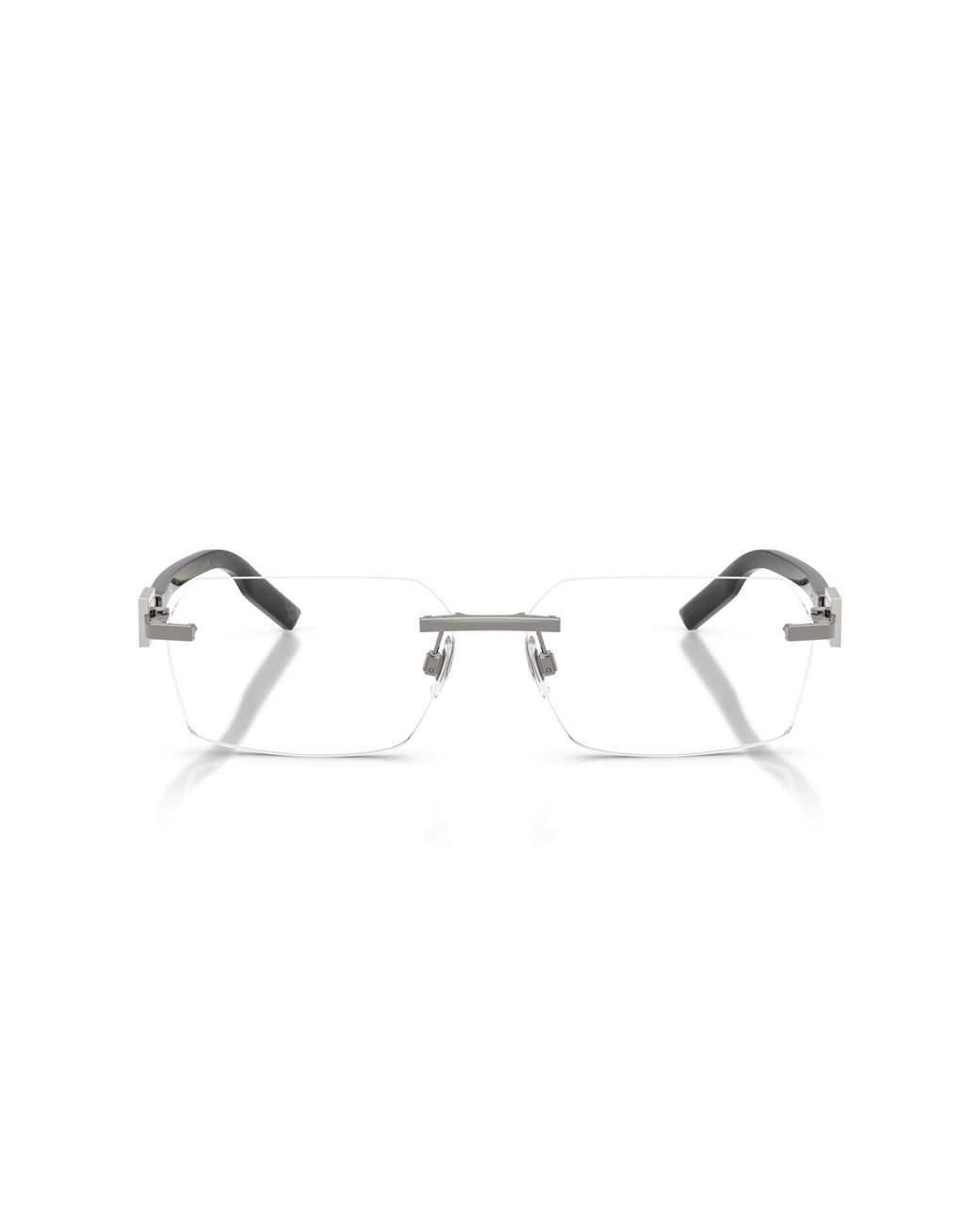 Dolce & Gabbana Black Dg1361 04 Optical Frames Metal Squared Normal for men
