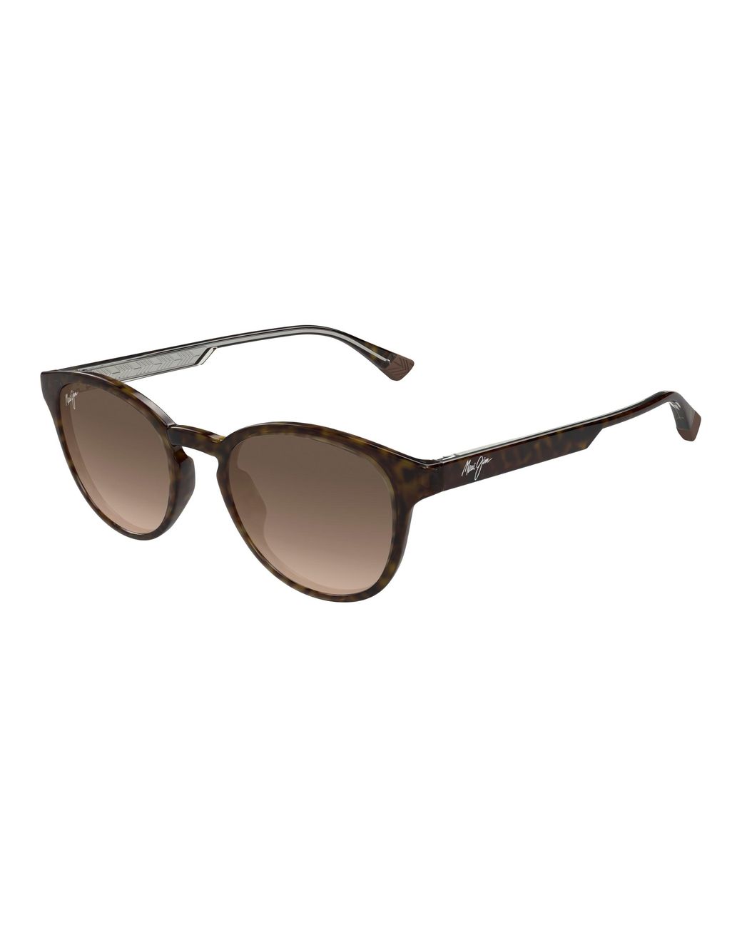 Maui Jim Black Mj0636S 002 Sunglasses Bio-Injected Bronze Round