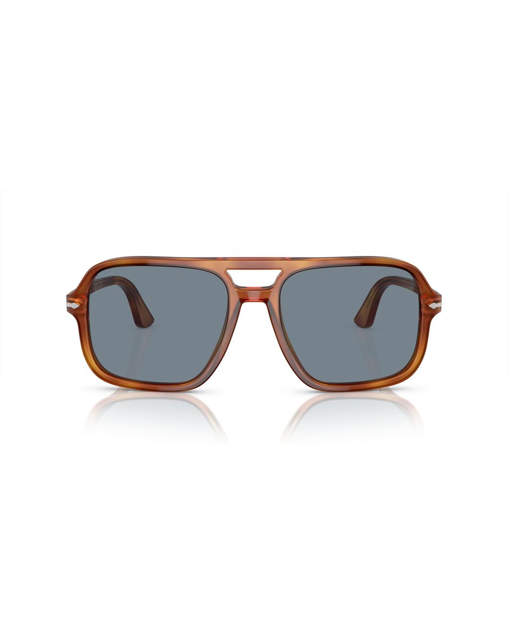 Persol Black Po3328S 96/56 Sunglasses Acetate Pilot Normal for men