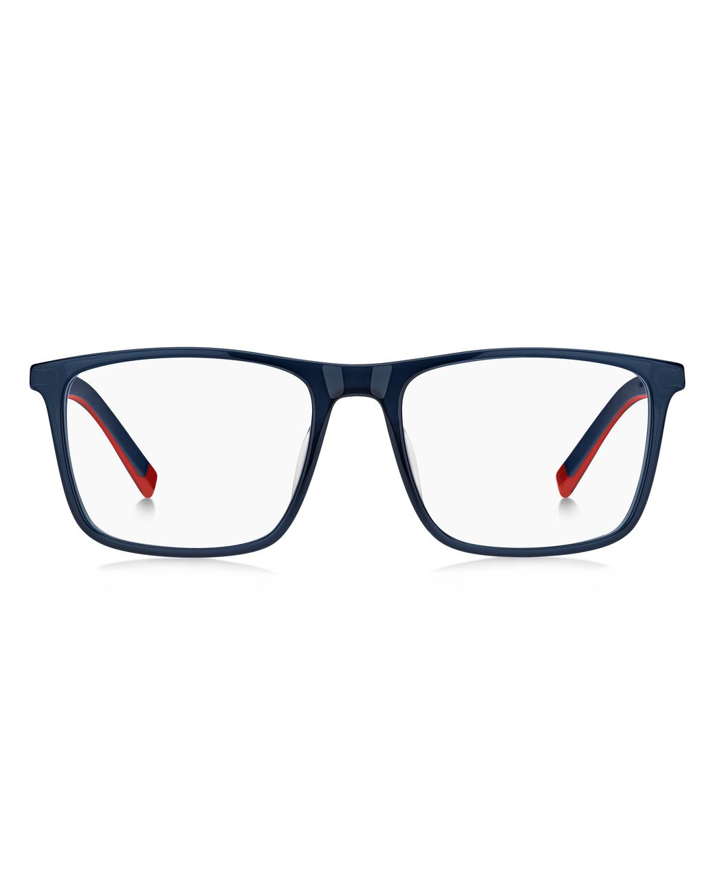 Tommy Hilfiger Black Th 2081 Pjp Optical Frames Acetate Squared for men