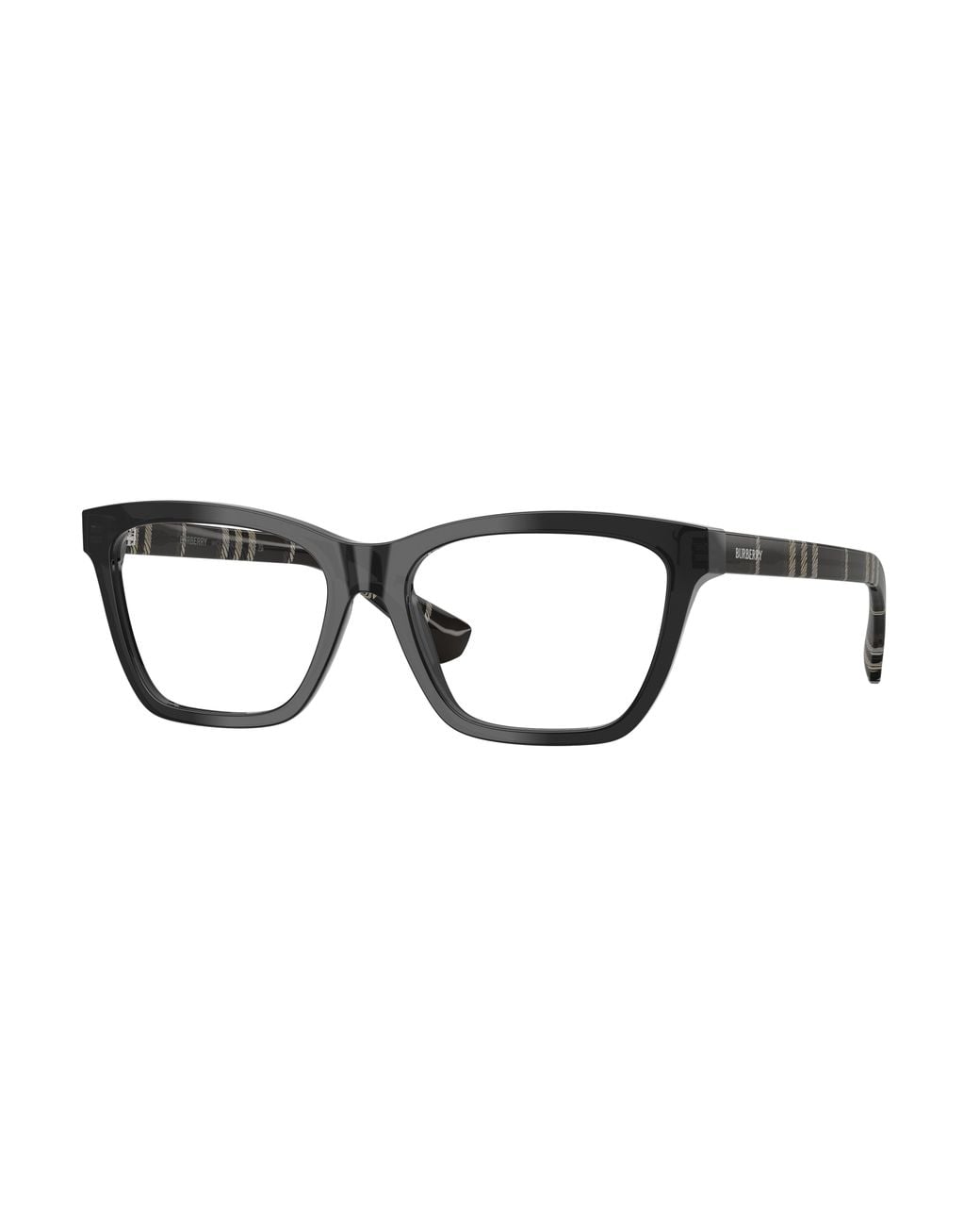 Burberry Black Be2440 4270 Optical Frames Acetate Transparent Squared Normal