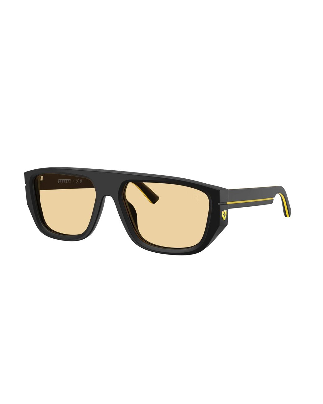 FERRARI SCUDERIA Black Fz6036U 744/85 Sunglasses Acetate Pillow Normal for men